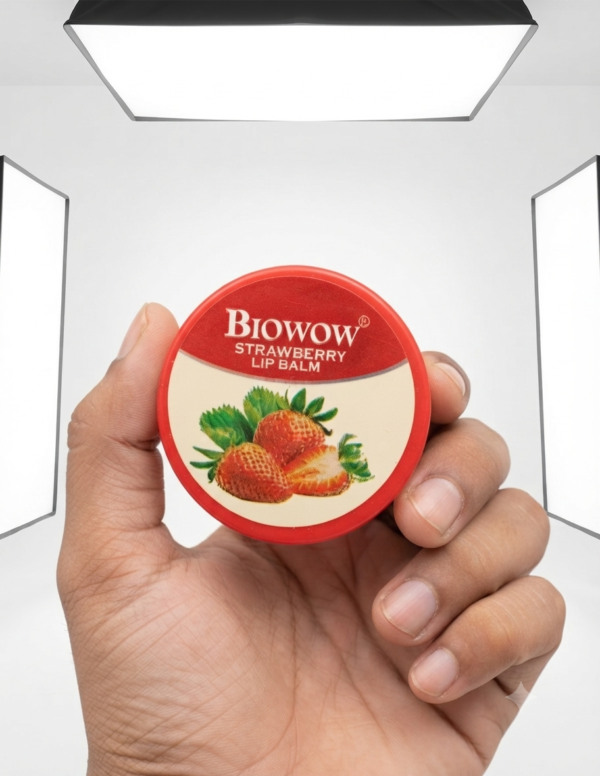 Biowow Strawberry Lip Balm
