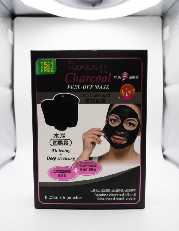 Charcoal Peel-Off Mask (Whitening & Deep Cleansing)