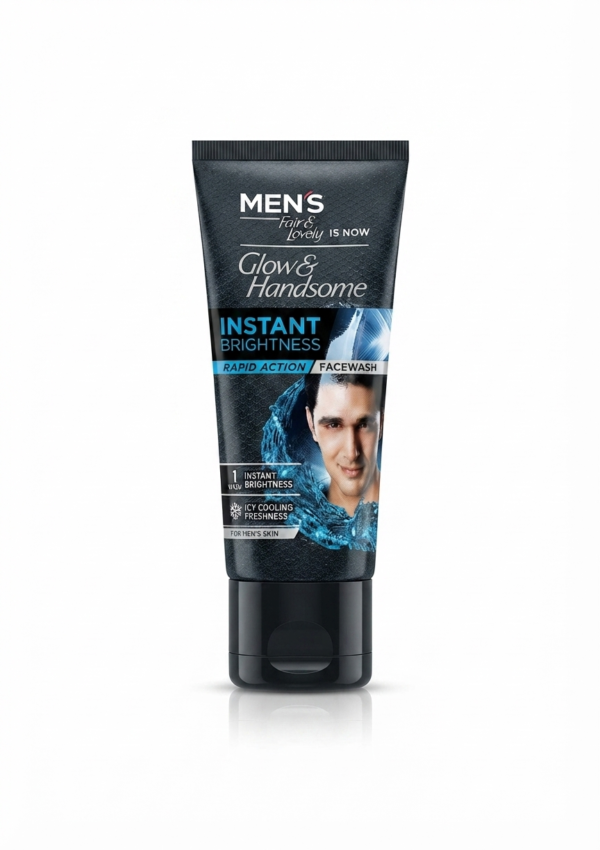 Glow & Handsome Instant Brightness Rapid Action Face Wash | 50gm