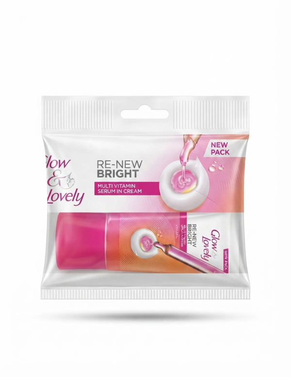 Glow & Lovely Re-New Bright Multi Vitamin Serum in Cream | 14gm