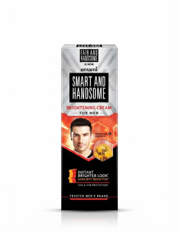 Emami Smart And Handsome Brightening Cream For Men | 90gm