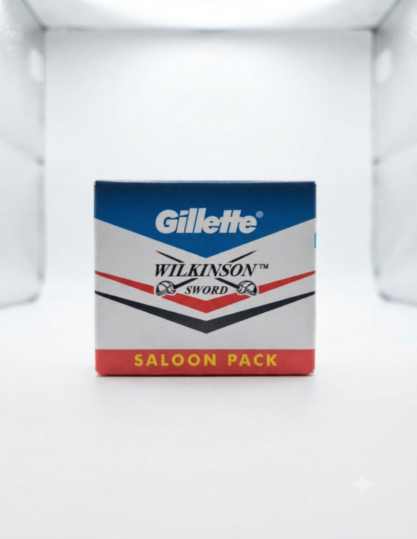Gillette Wilkinson Sword Double Edge Safety Razor Blades (Saloon Pack) | 50 Blades