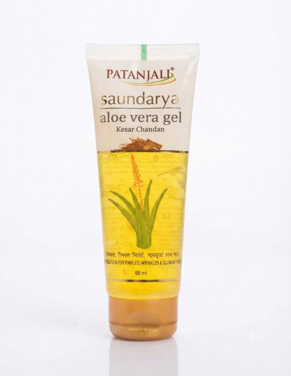 Patanjali Saundarya Aloe Vera Gel Kesar Chandan