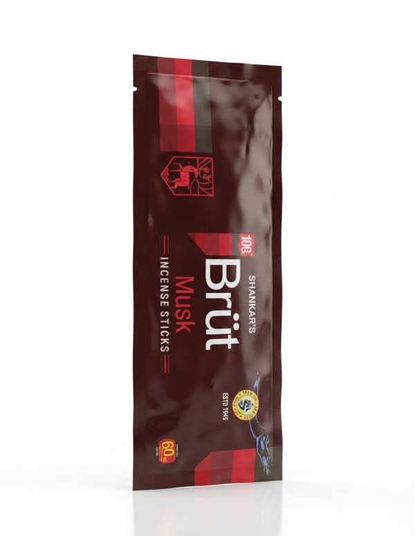 Shankar's Brüt Musk Incense Sticks