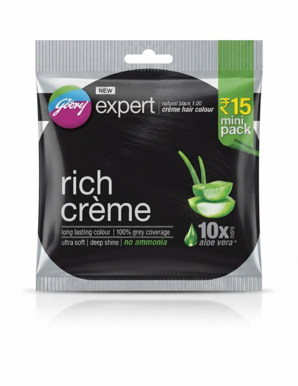 Godrej Expert Rich Crème Hair Colour (Natural Black)