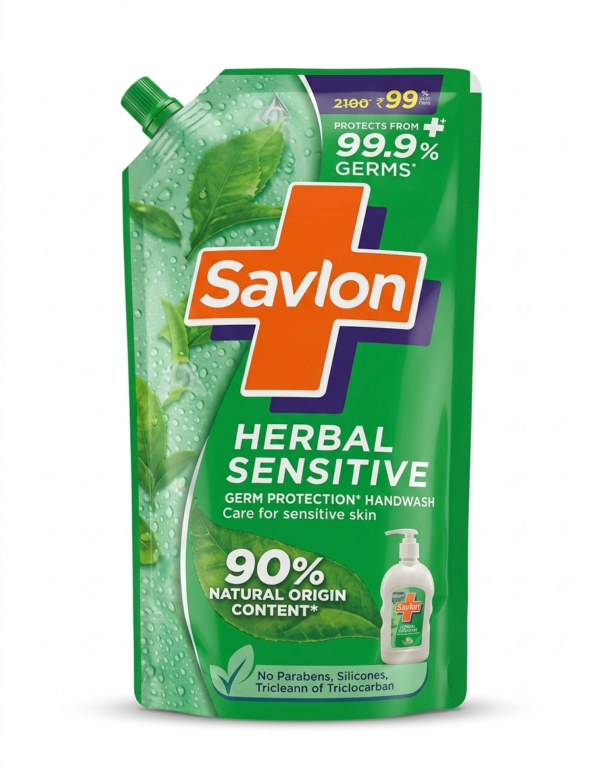 Savlon Herbal Sensitive Germ Protection Handwash