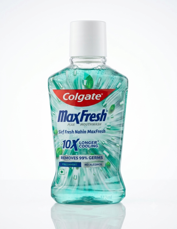 Colgate MaxFresh Plax Mouthwash (Freshmint)