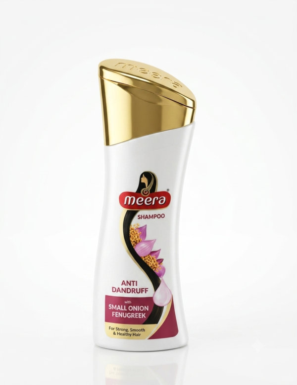 Meera Anti Dandruff Shampoo (with Small Onion & Fenugreek)
