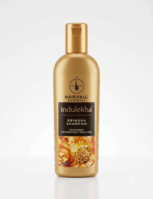 Indulekha Bringha Hair Fall Control+ Shampoo