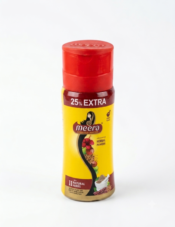 Meera Advanced Herbal Hair Wash Powder (25% Extra)