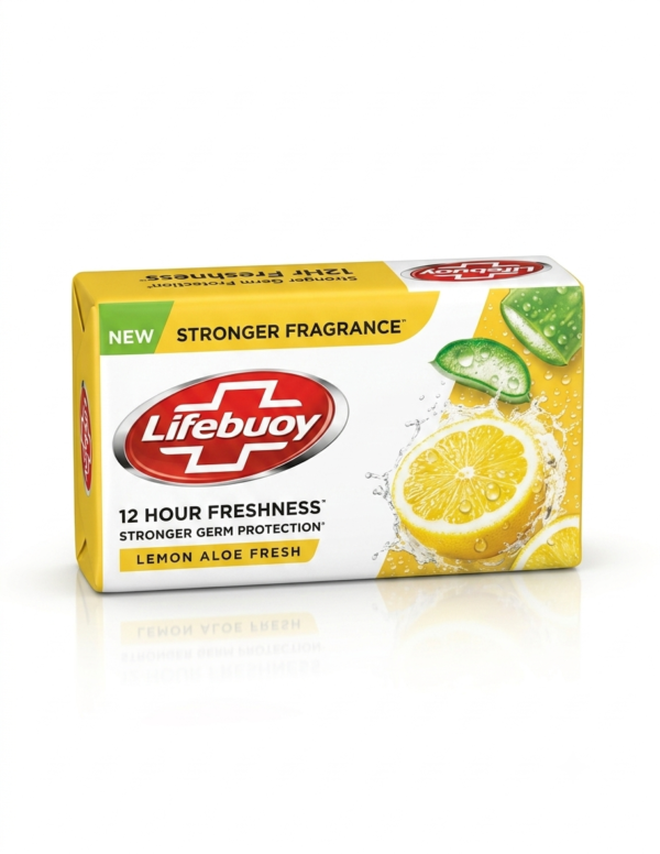 Lifebuoy Lemon Aloe Fresh Soap (12 Hour Freshness)