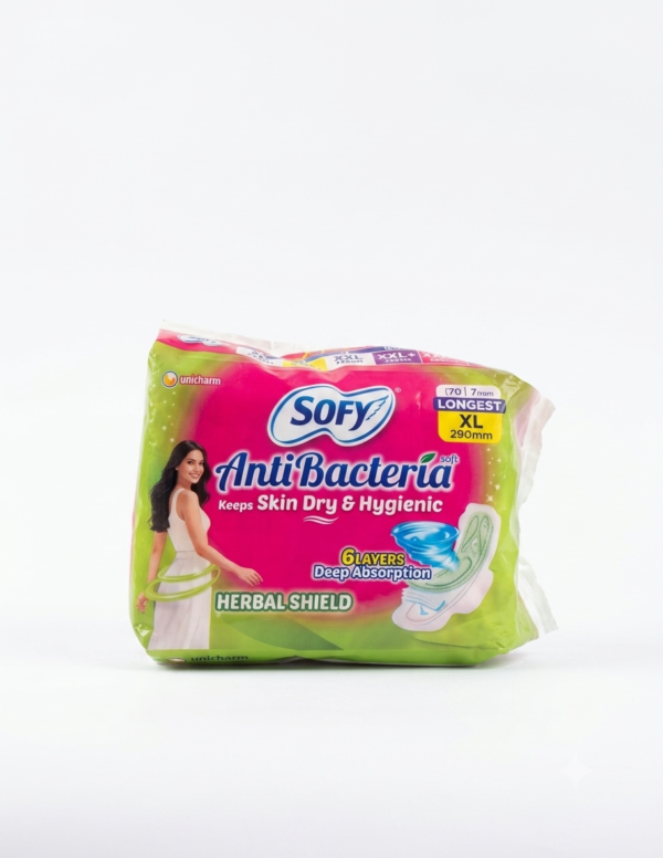 Sofy AntiBacteria Soft XL Sanitary Pads (290mm)