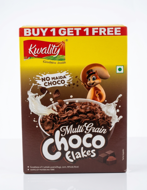 Kwality Multi Grain Choco Flakes (No Maida)