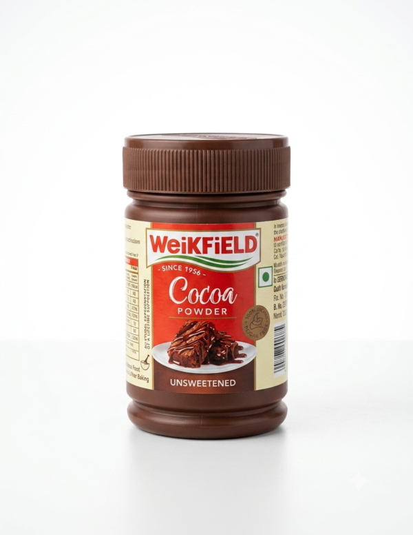Weikfield Unsweetened Cocoa Powder Jar